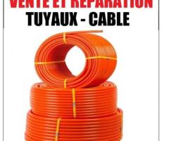 Tous travaux d'électricité (Installations des tuyaux câbles et lampes ..etc.. )