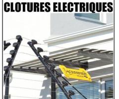 - Clôtures Électriques, et Fils anti intrusion barbelés