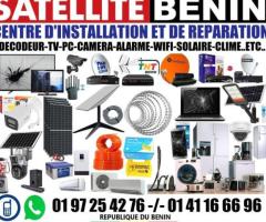 Vente et installation des cameras de sécurité alarmes , détecteurs de mouvement , barbelés , clôture