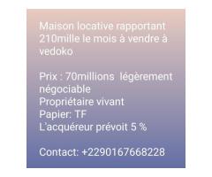 Maison TF à Vedoko